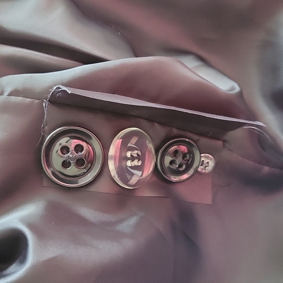 St. John's Bay Black Wool Jacket Medium - Picture 7 of 9